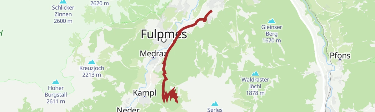 Route map: 561 Wildeben
